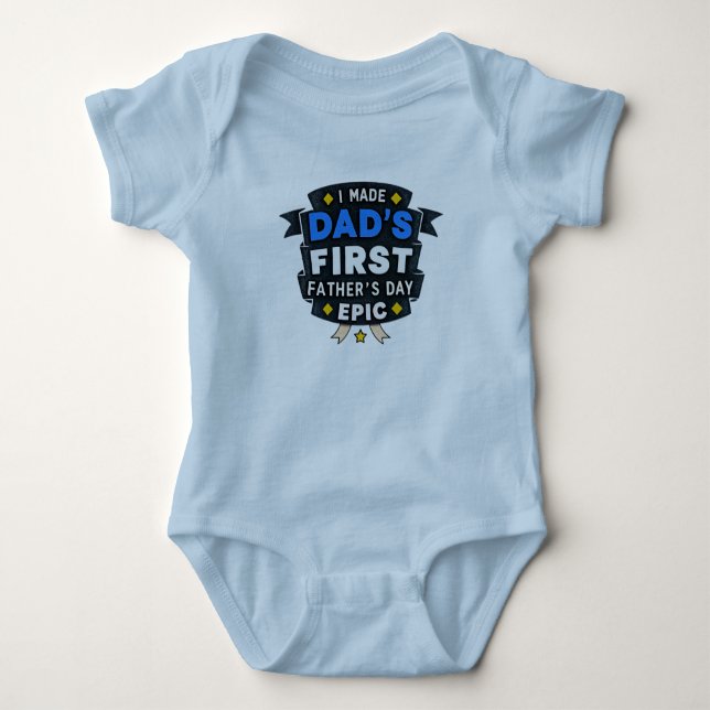 Första Fars dag Episk T Shirt (Framsida)