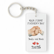 Första Fars Dag Känslig Pappa Baby Kärlek Konst