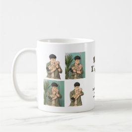 Första Fars dag Pappa est 2026 Anime Stil Kaffemugg