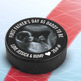 Första Fars dag pappa som ska vara Sonogram Photo