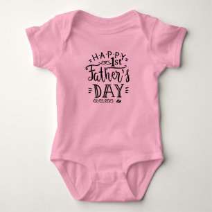 första fars dag-presenter 1:a söta nya pappa moder t shirt