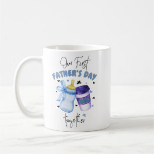 Första Fars dag tillsammans matchande utrustning/b Kaffemugg