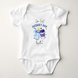 Första Fars dag tillsammans matchande utrustning/b T Shirt