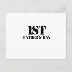 Första Fars dag Vykort