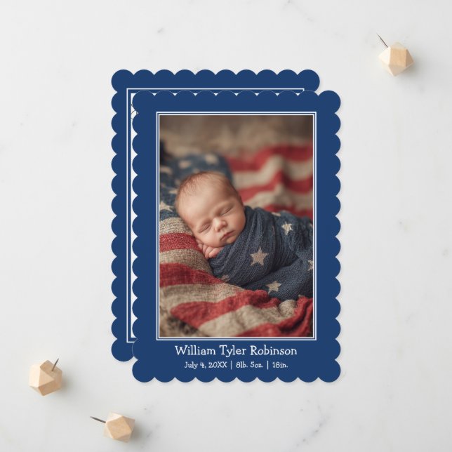 Första fjärde juli-valpen meddelande (Fram/Back In Situ)