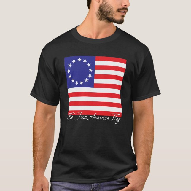 Första Flagga T-Shirt (Framsida)