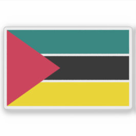 Första flaggan av Moçambique (1974-1975) Klistermärken