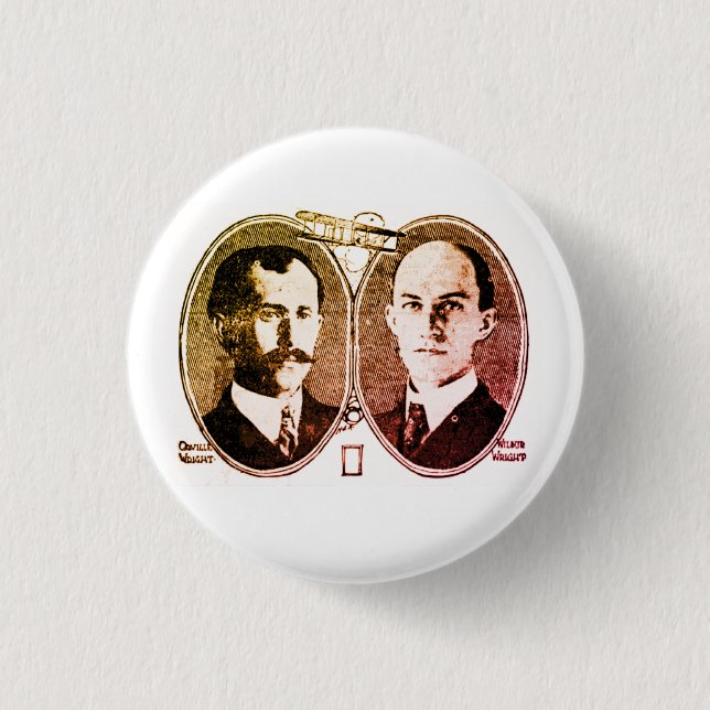 Första flygning knapp (Framsida)