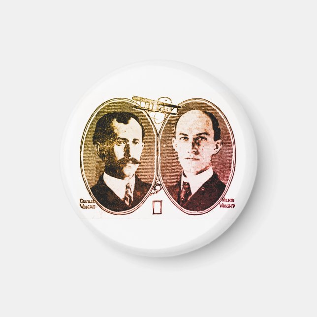 Första flygning magnet (Framsidan)