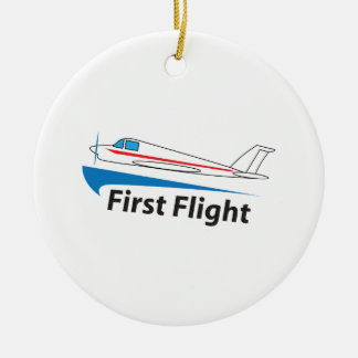 FÖRSTA FLYGNINGEN JULGRANSPRYDNAD KERAMIK