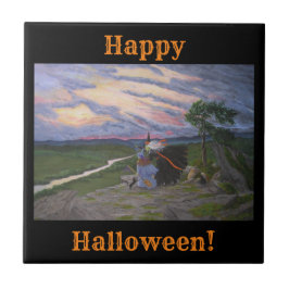 "Första flygningen!" Kakelplatta