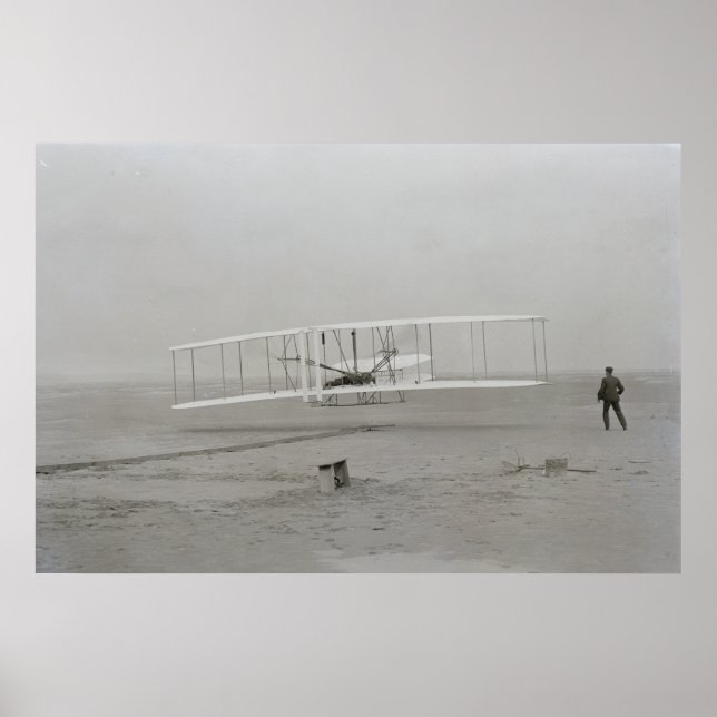Första flygningen poster (Framsidan)
