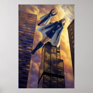 Första flygningen poster