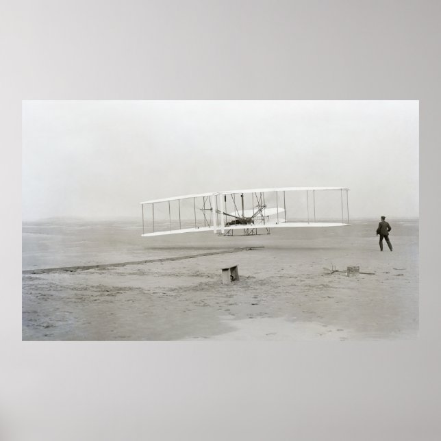 FÖRSTA FLYGPLAN 1903 POSTER (Framsidan)