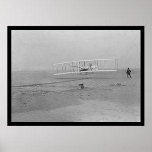 Första flygplanflyg, Kitty Hawk 1903 Poster