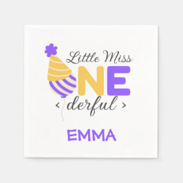 första födelsedag - en underbar pappersservett