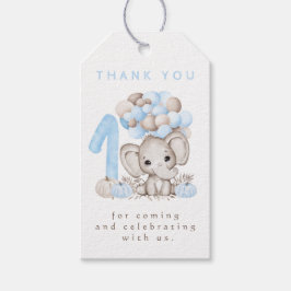 Första födelsedag Fall Boy-Märkrn Tack Presentetikett