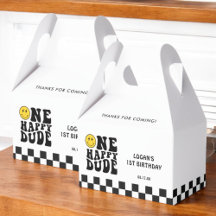 Första födelsedag för en Lycklig-kille Smile Ansik