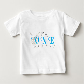 Första födelsedag för pojken baby t shirt