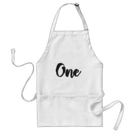 Första födelsedag Första födelsedagen Min 1 år gam Förkläde