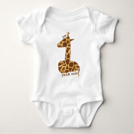 Första födelsedag Giraffe Tee