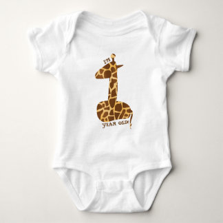Första födelsedag Giraffe Tee