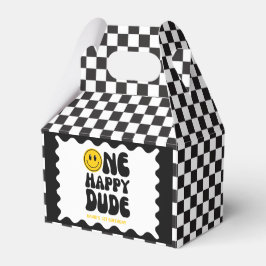 Första födelsedag i Lycklig Ansikte Presentaskar