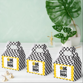 Första födelsedag i Lycklig Ansikte Presentaskar