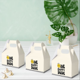 Första födelsedag i Lycklig Ansikte Presentaskar