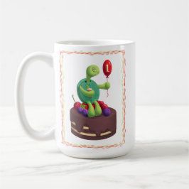 Första födelsedag kaffemugg