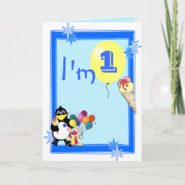 Första födelsedag kort