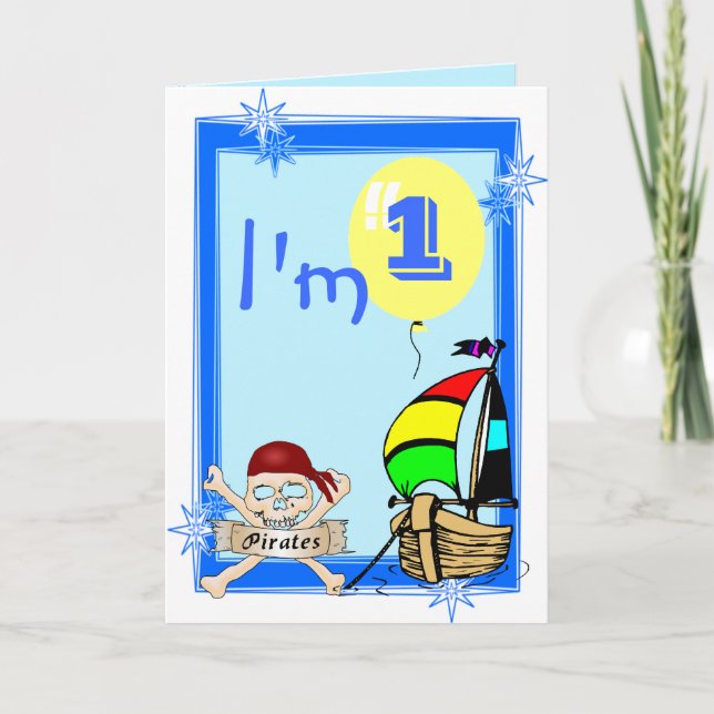 Första födelsedag kort (Framsida)