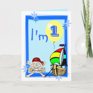 Första födelsedag kort