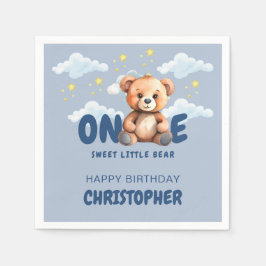Första födelsedag Napkins Pappersservett