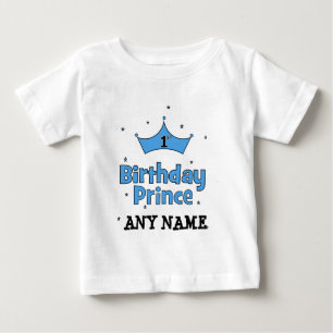 Första födelsedag prins tee shirt