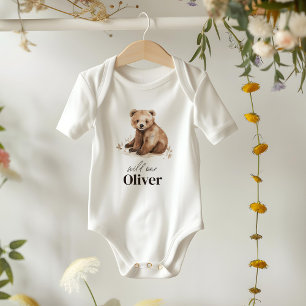 Första födelsedag Vilden Ett bär den moderna elega T Shirt
