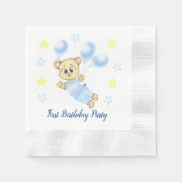 Första födelsedagaren Party Pappersservett