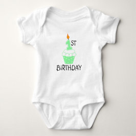 Första födelsedagbabyBodysuit Tee