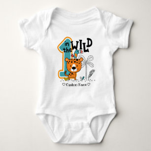 Första födelsedagen Baby Första Birthday T Shirt