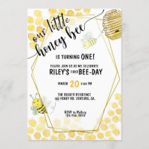 FÖRSTA FÖDELSEDAGEN, BEE PARTY, BÖR TAS