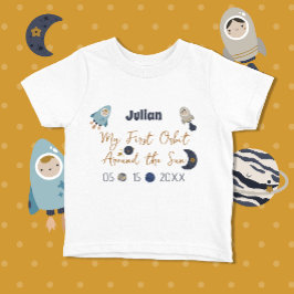 Första födelsedagen, första omloppsbanan runt sol! t shirt