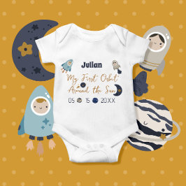 Första födelsedagen, första omloppsbanan runt sol! t shirt