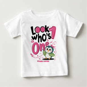 Första födelsedagen Glad Uggle T Shirt