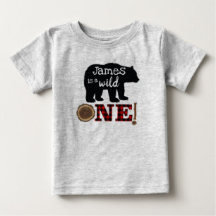 Första födelsedagen Lumberjack T-shirt
