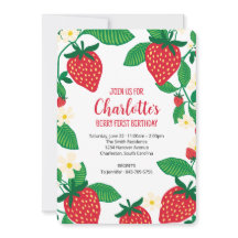 Första födelsedagen med Whimsical Strawbär