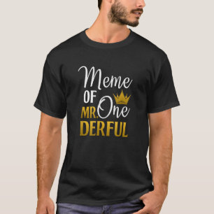 Första födelsedagen Mor-dagen första minne T Shirt