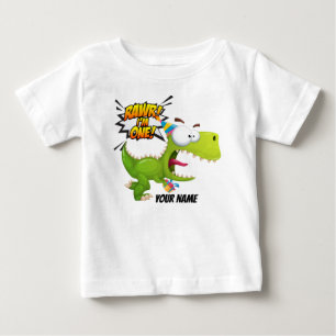 Första födelsedagen Rawr Dinosauer T Shirt