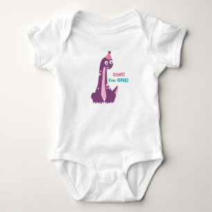 Första födelsedagen, Rawr! Jag är 1, Cute Party T Shirt