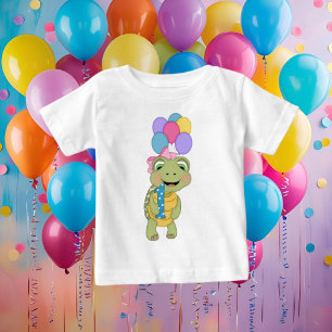Första födelsedagen Turtle t-shirt