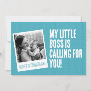 Första födelsedagsfest inbjudan